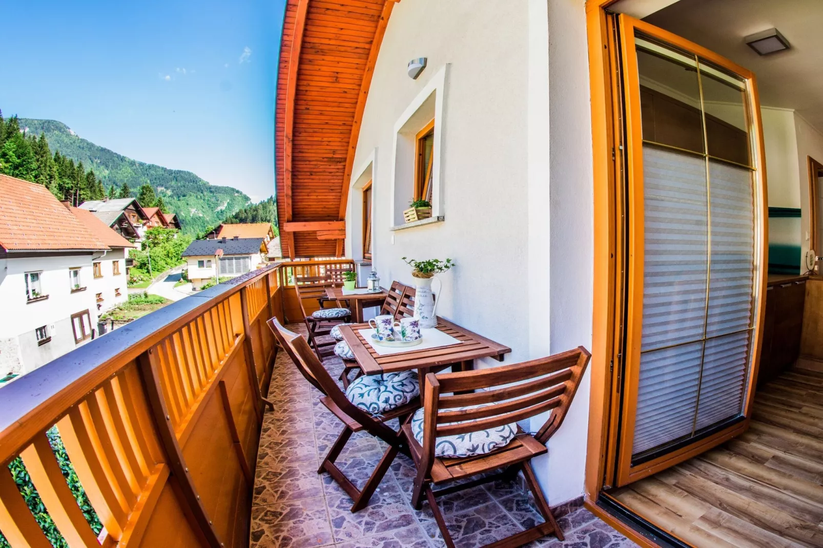 Riverside Pines Luce Apartments with Balcony - One Bedroom Apartment with Balcony (owner 2+2)-Terrasbalkon