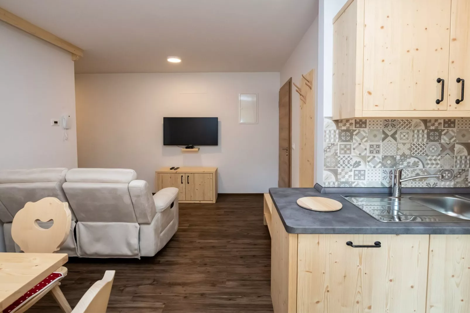 The Woodland Nook Apartments Bohinj - Two Bedroom Apartment with Balcony (owner A)-Badkamer