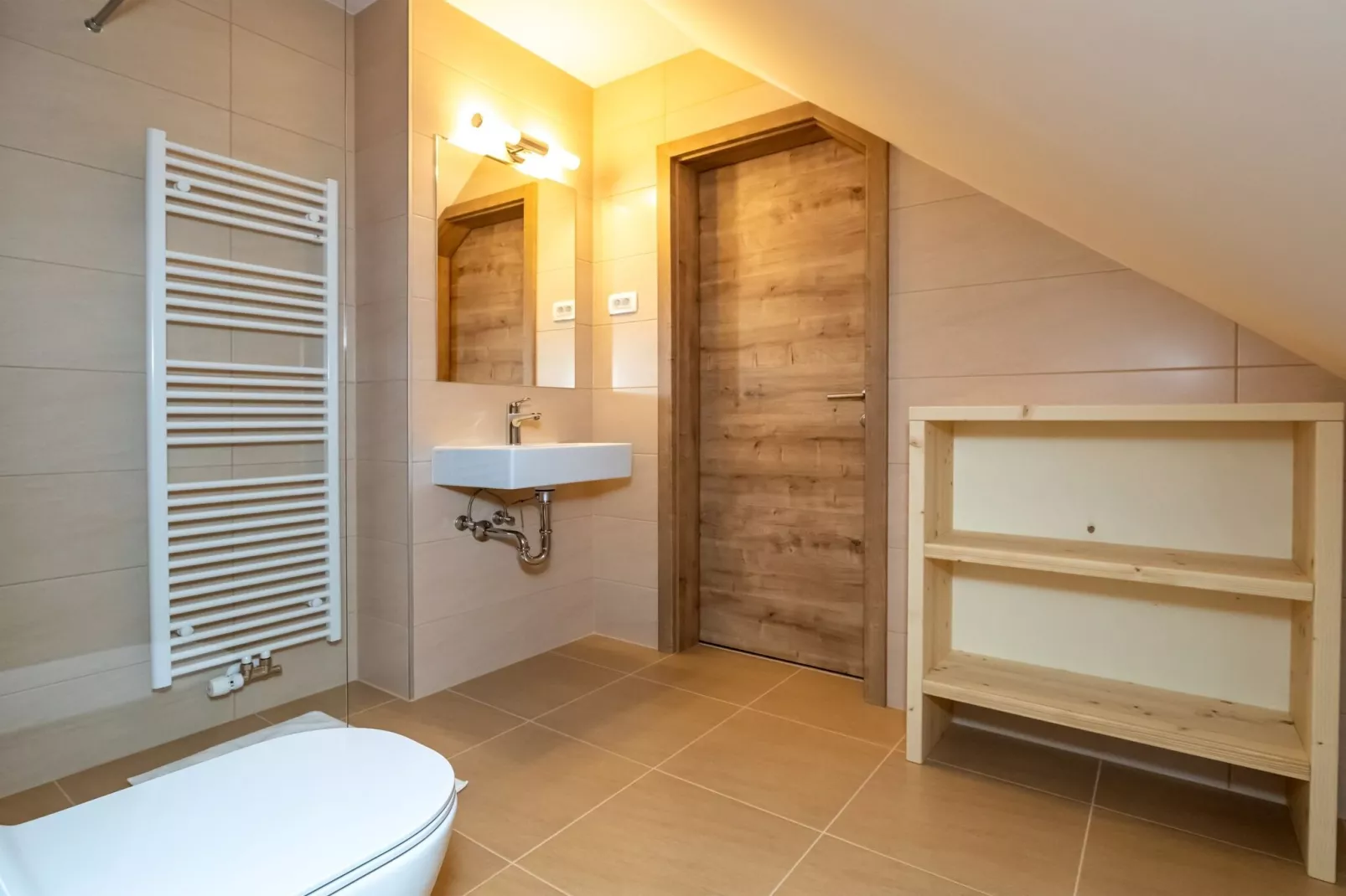 The Woodland Nook Apartments Bohinj - Comfort Two Bedroom Apartment with Balcony (owner F)-Badkamer