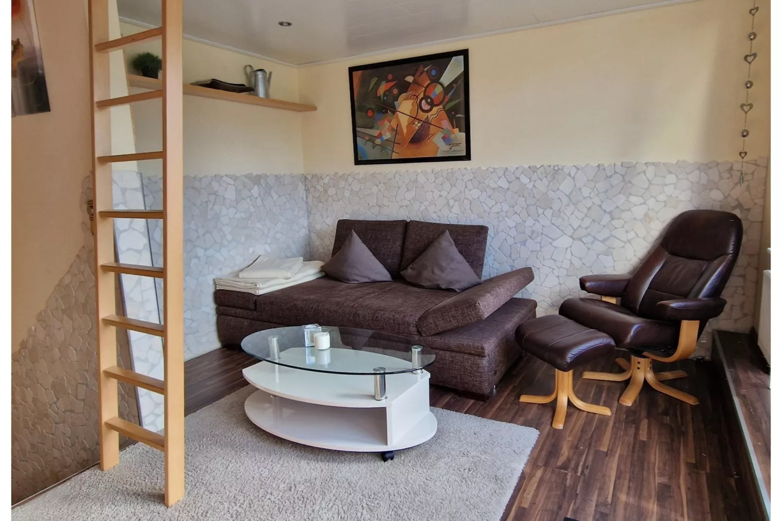 Apartment Maisonette-Traum-Woonkamer