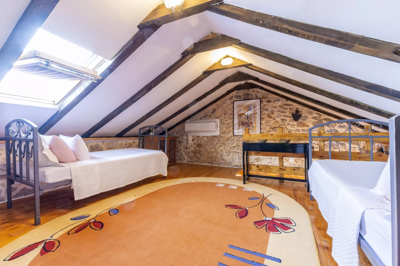 Rustical Resort Kokorići with Shared Outdoor Swimming Pool - Two Bedroom Holiday Home-Slaapkamer