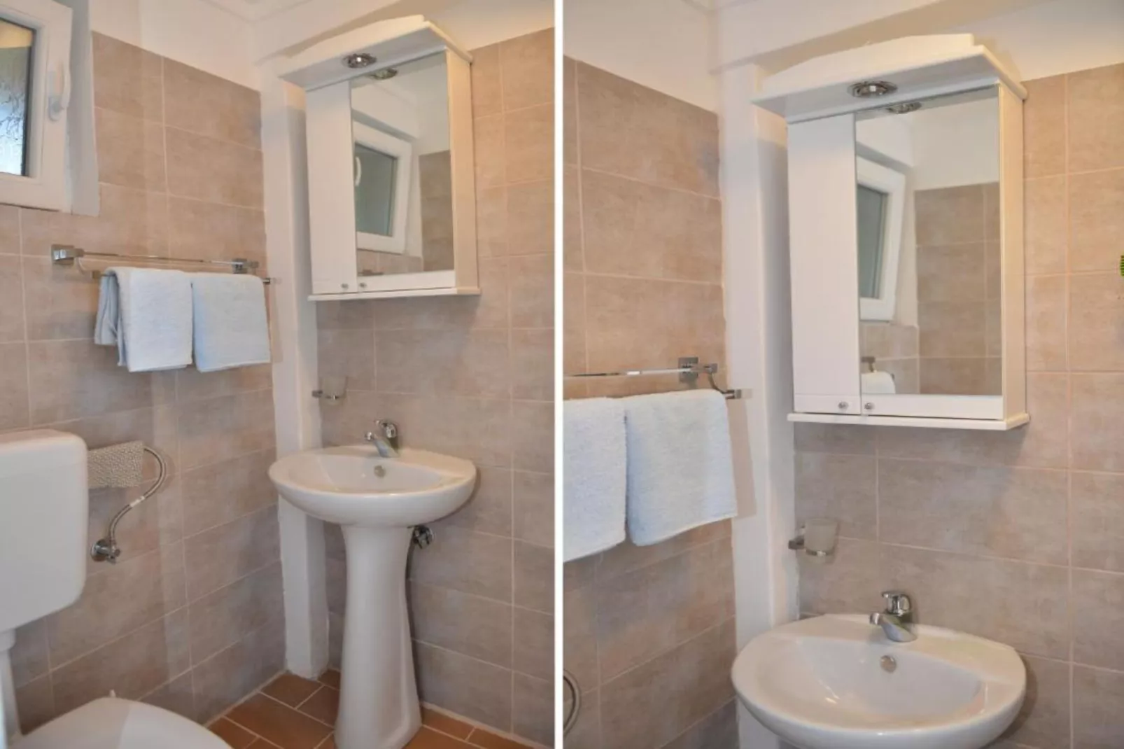 Tivat Bliss Apartments Close to Beach - Studio with Balcony-Badkamer