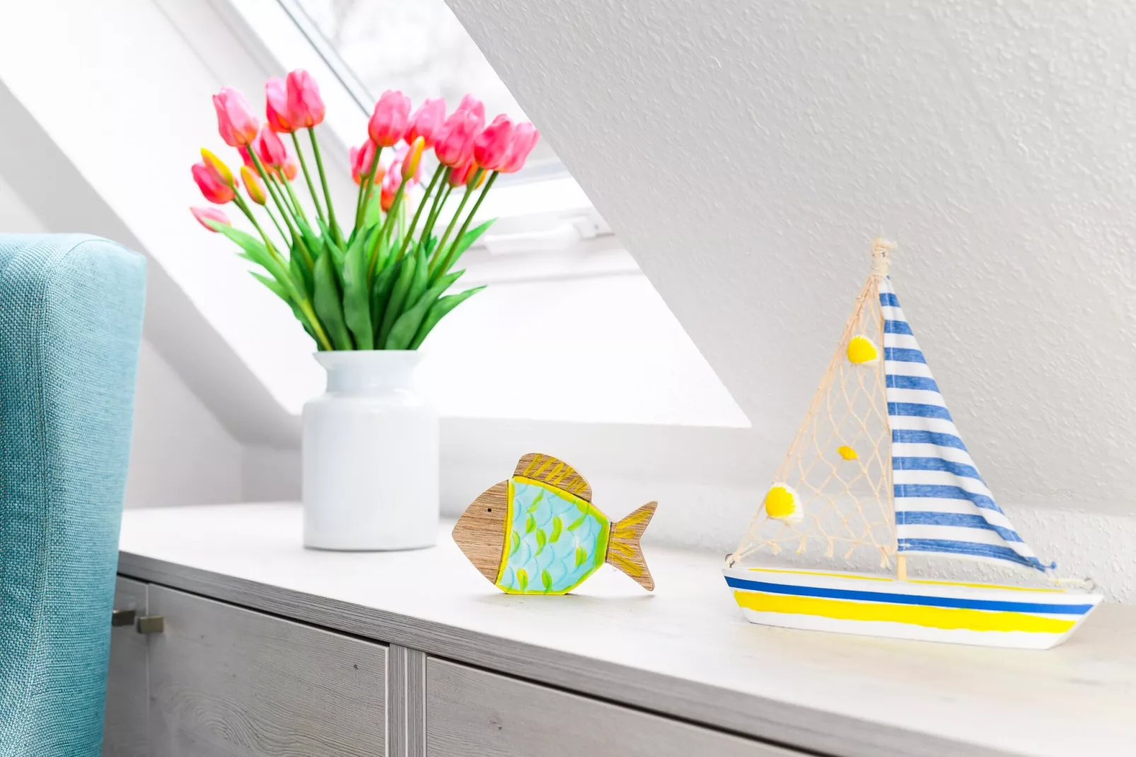 Haus Strandkorb 3-Woonkamer