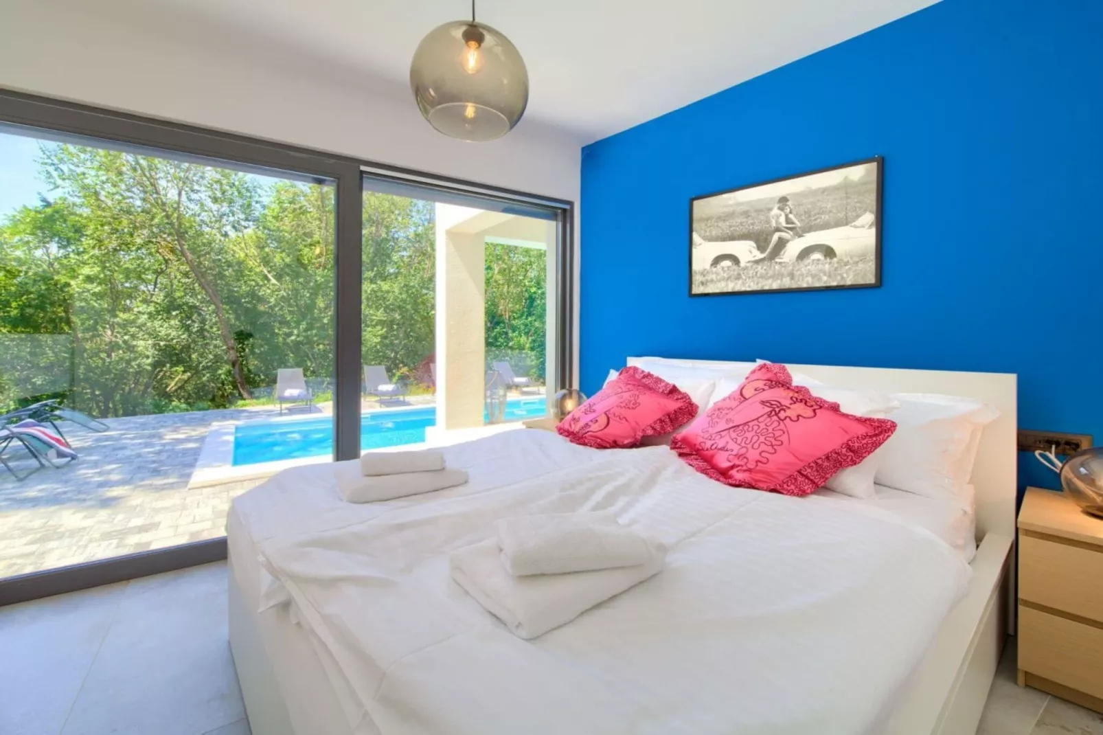 Wellness Apartment Modruna-Slaapkamer