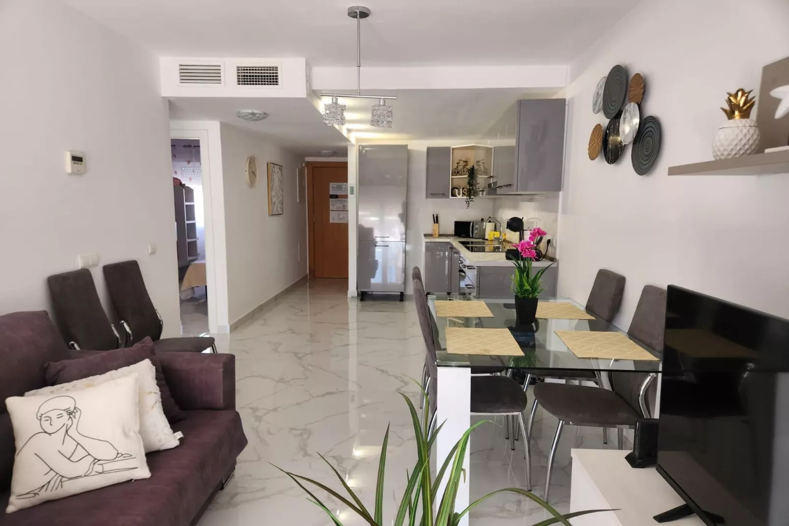 CT 339 AL - Faro's Paraiso de Vera Apartment-Woonkamer