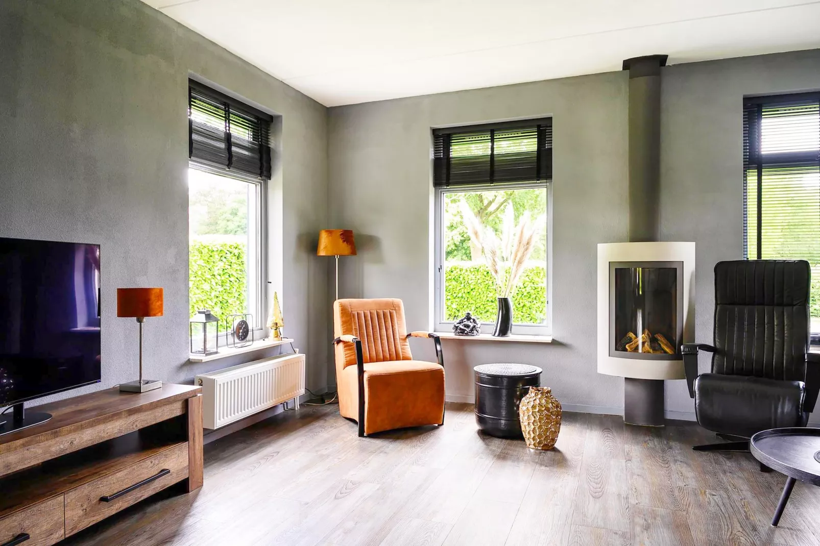 6 pers. Vosseberghuis Prestige met buitenspa-Woonkamer