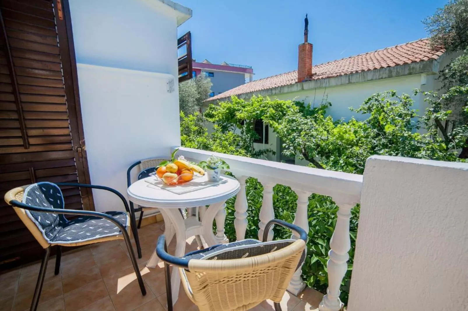 Petrovac Serenity Stay Near the Beach - Standard Double Room 2-Terrasbalkon