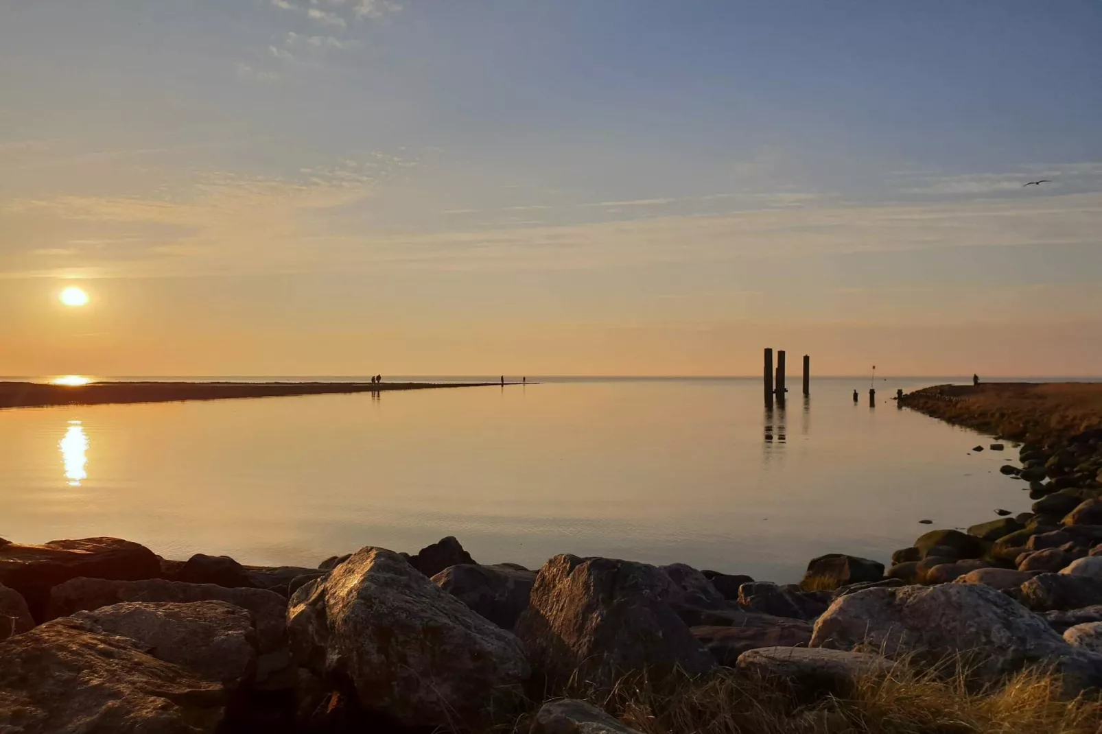 Gezellige kustschuilplaats in Hojer-By Traum-Waterzicht