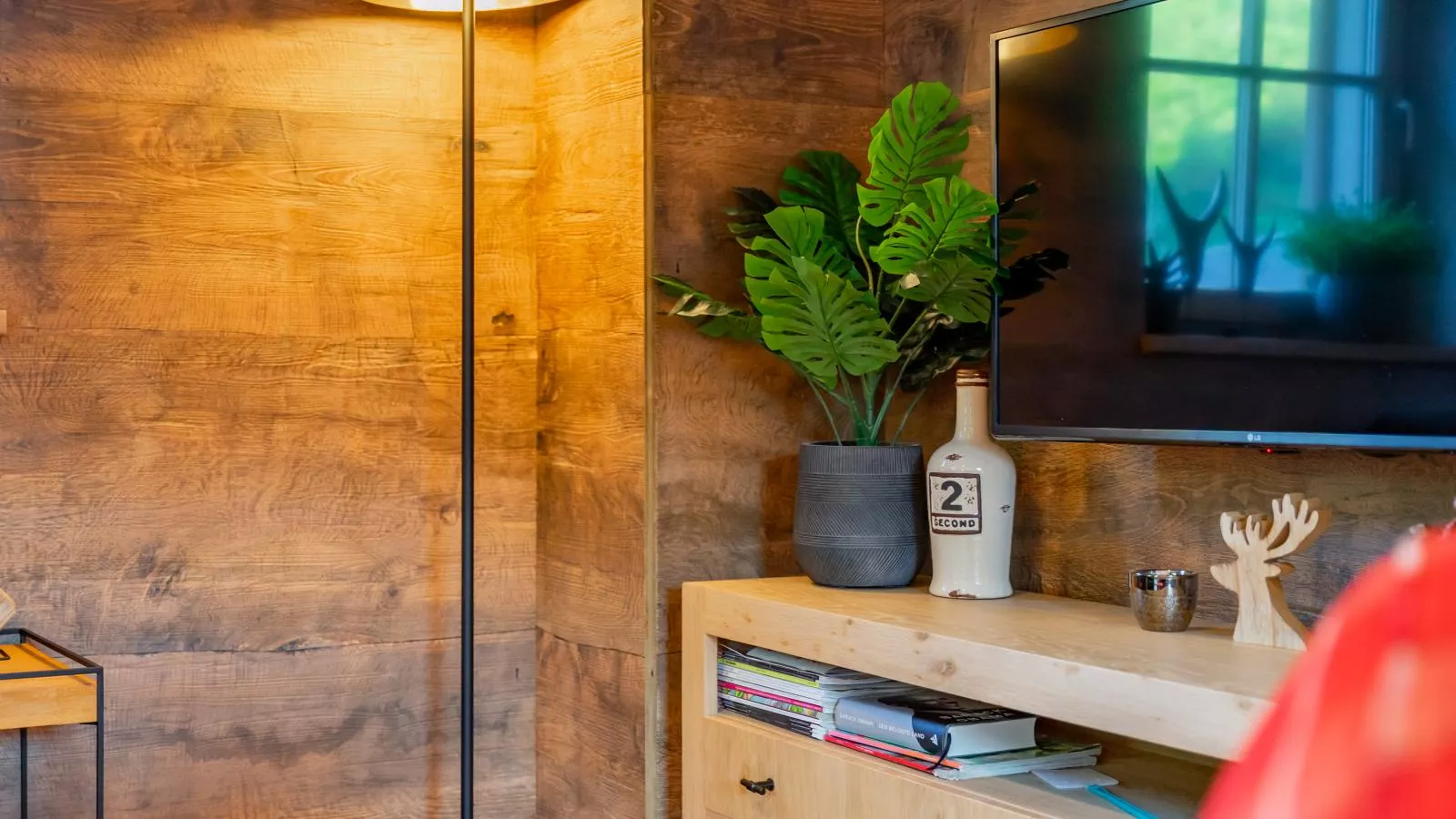 Im grünen Herzen-Woonkamer