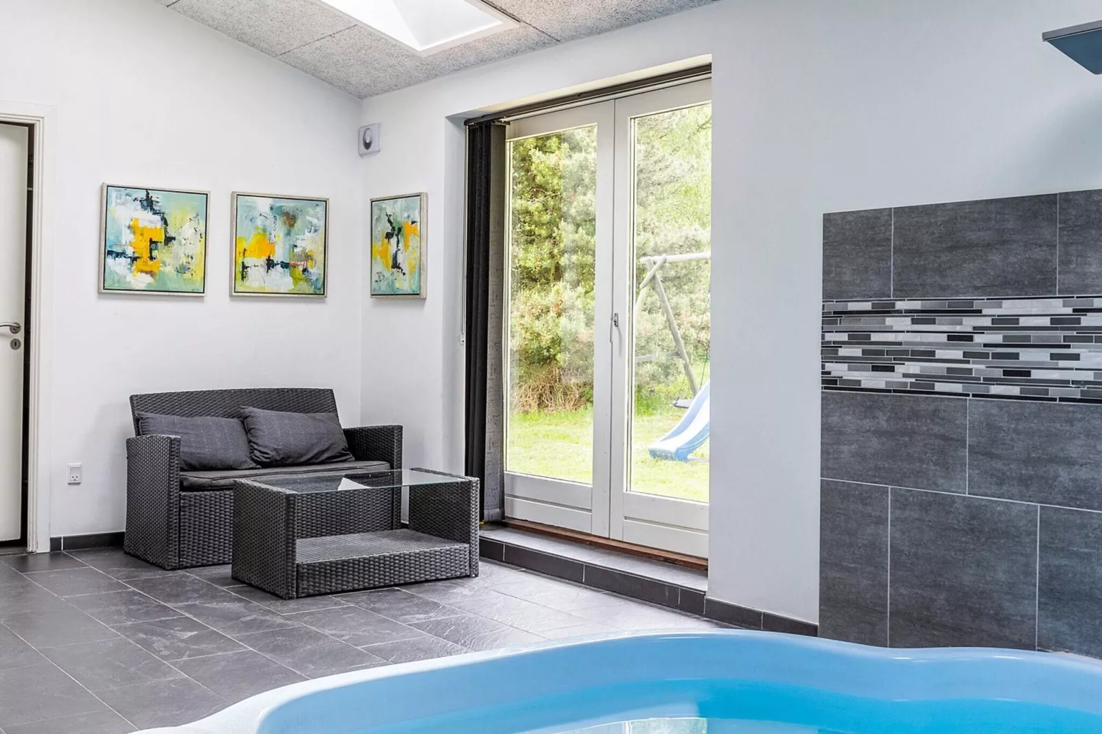 8 persoons vakantie huis in Rødby-By Traum-Zwembad