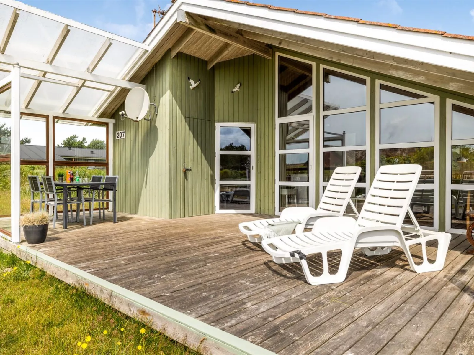 "Gedda" - 700m from the sea-Buiten