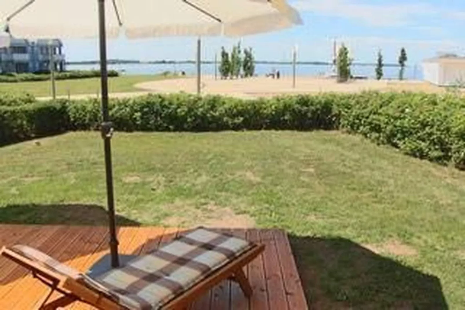 Kapitänshaus Gartendeck 64 qm Nr 452-Tuinen zomer