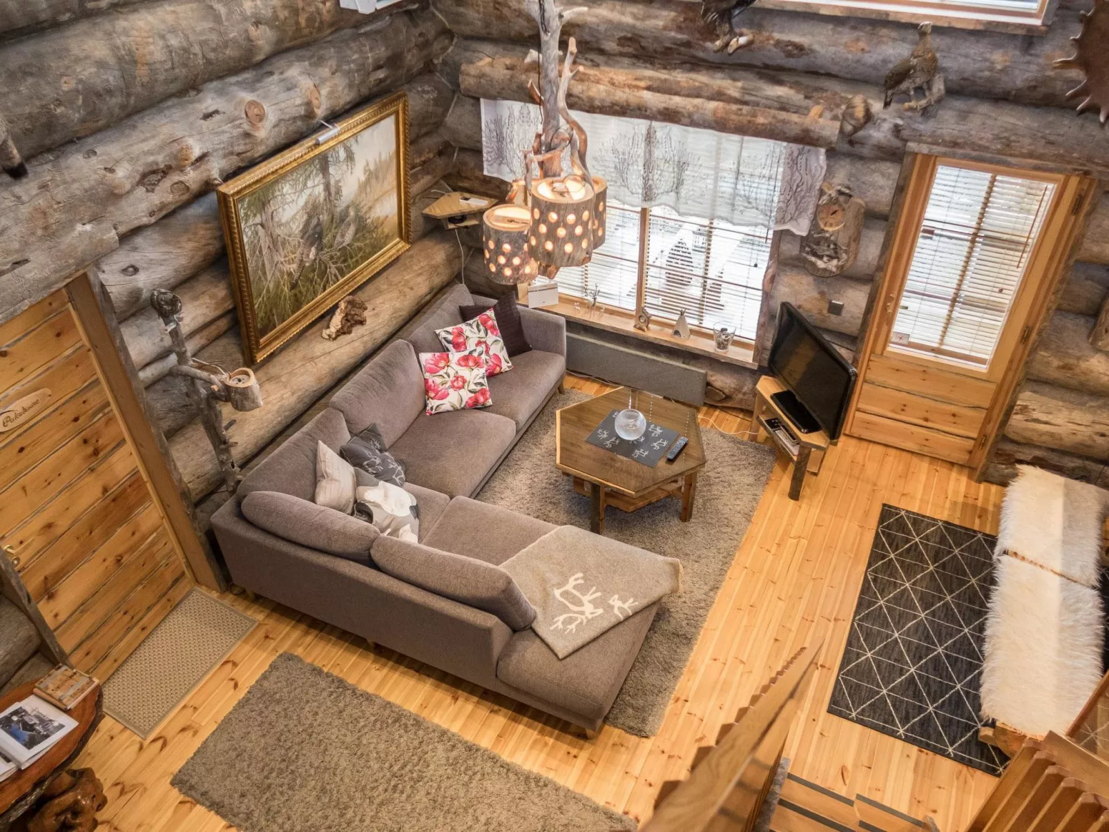 Villa rukapiste-Binnen