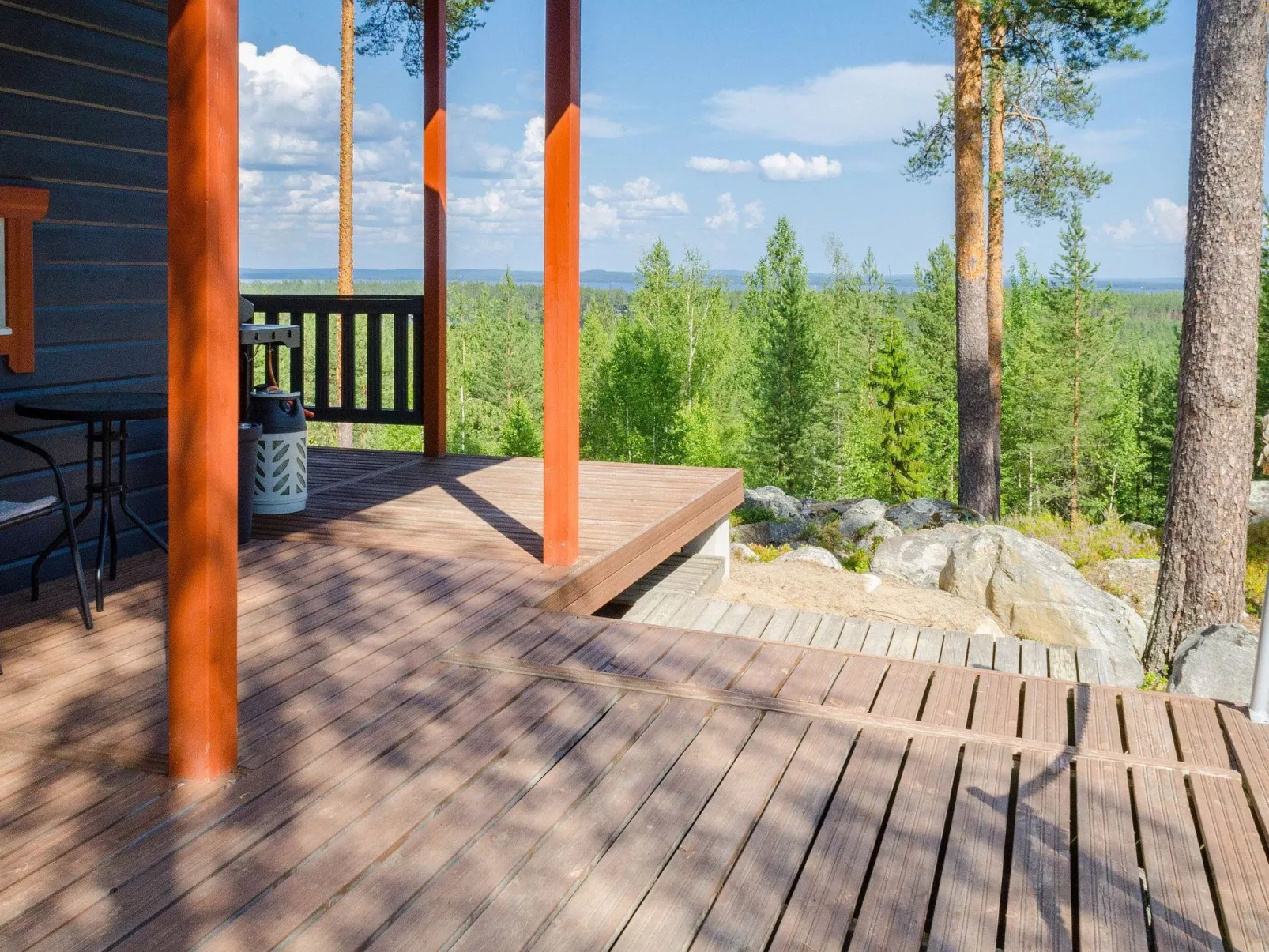 Blue lake villa-Binnen