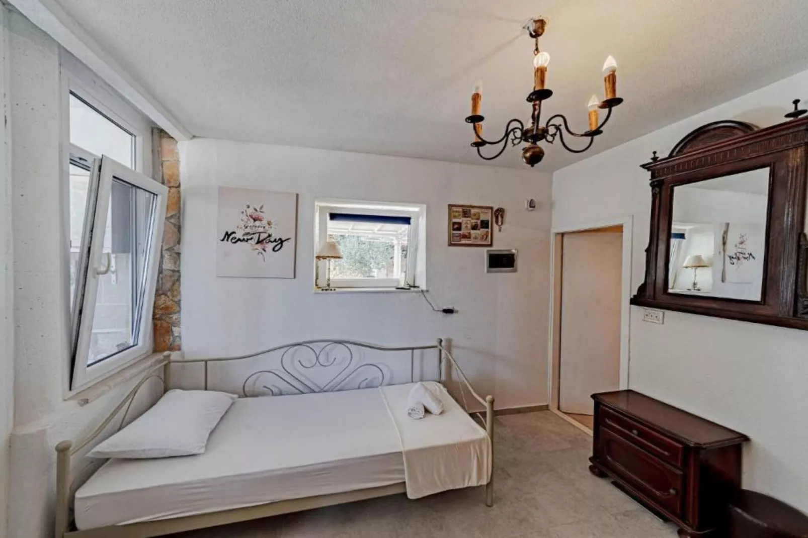 Natur Olive House Ston-Slaapkamer