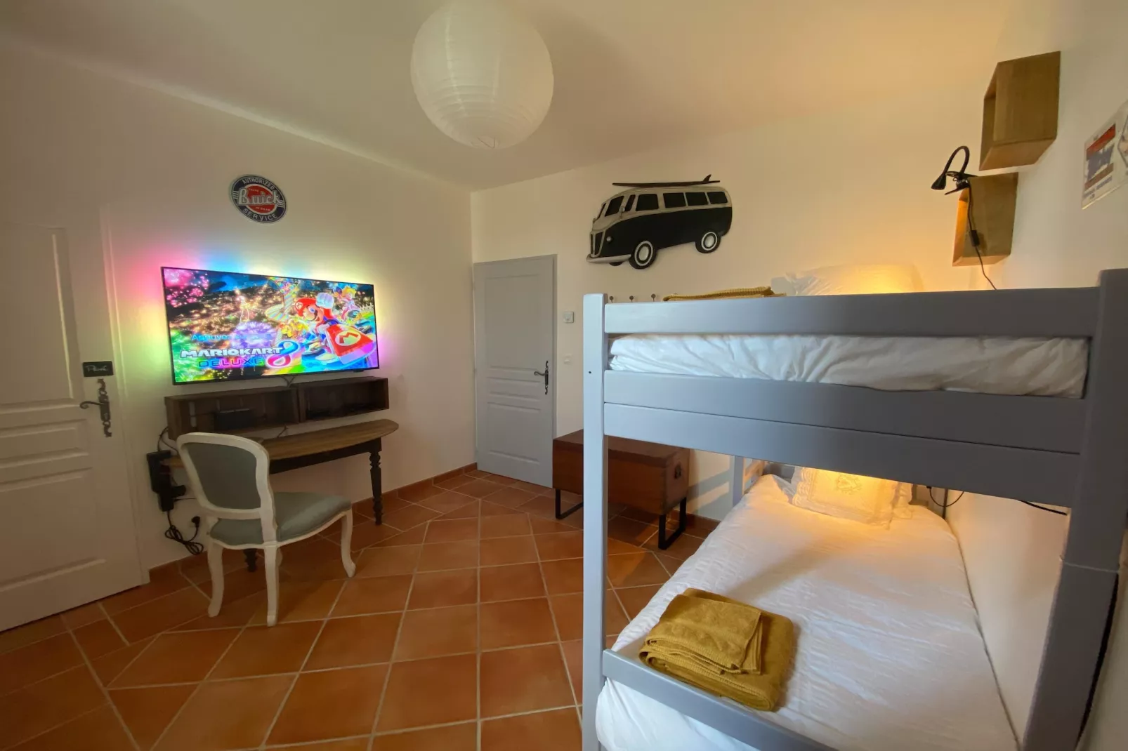 Le Mas d'à côté-Slaapkamer