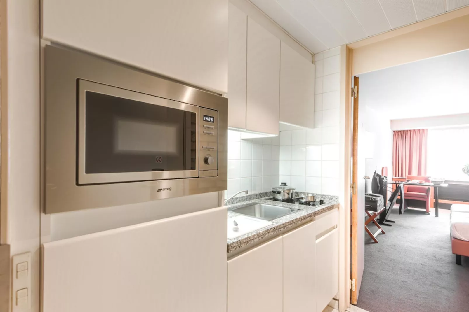ARASS HOTEL & BUSINESS FLATS - Superior triple-level duplex apartment-Keuken