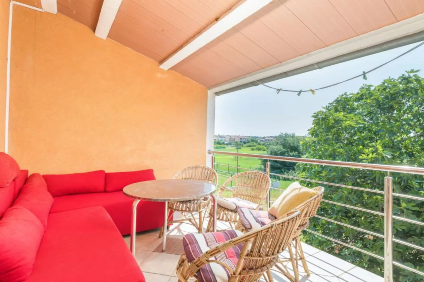 Apartments Manda - One Bedroom Apartment With Terrace (A3)-Terrasbalkon