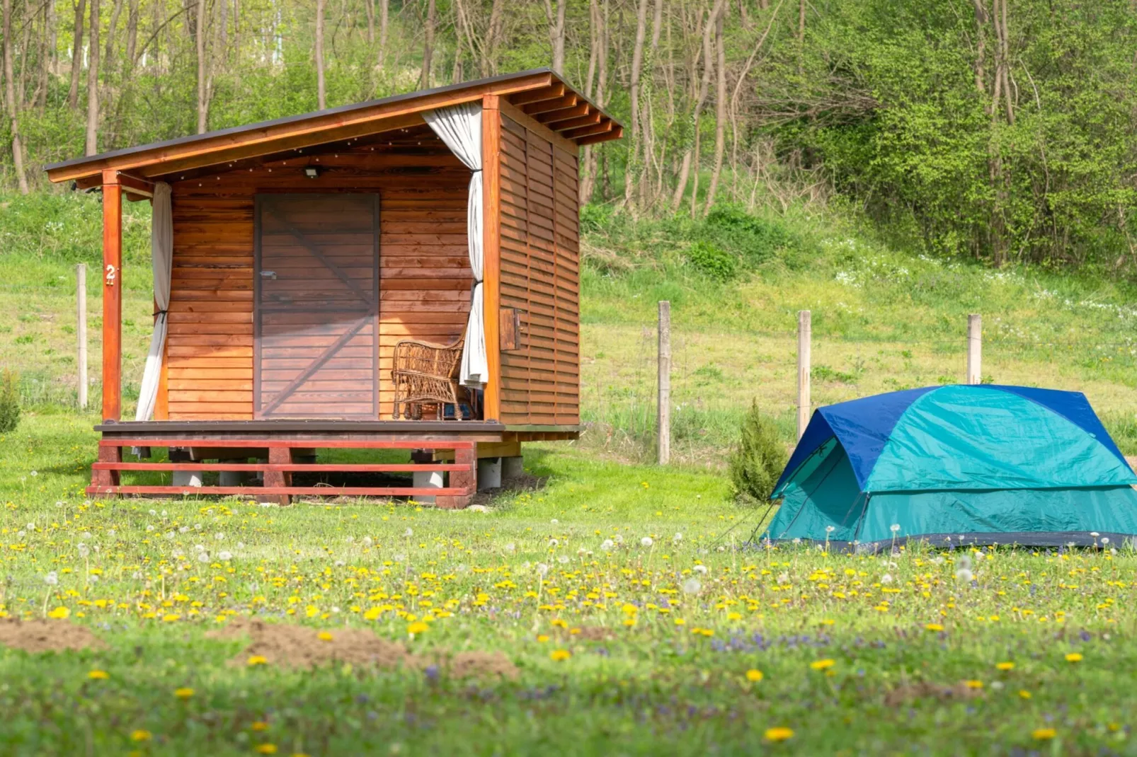 Robinzonski Kamp Hofman - Tent-Buitenlucht