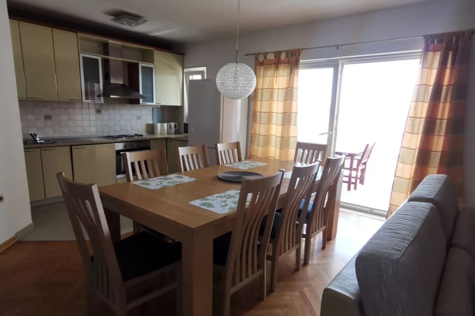 Three Bedroom Apartment with Terrace and  Sea View-Keuken