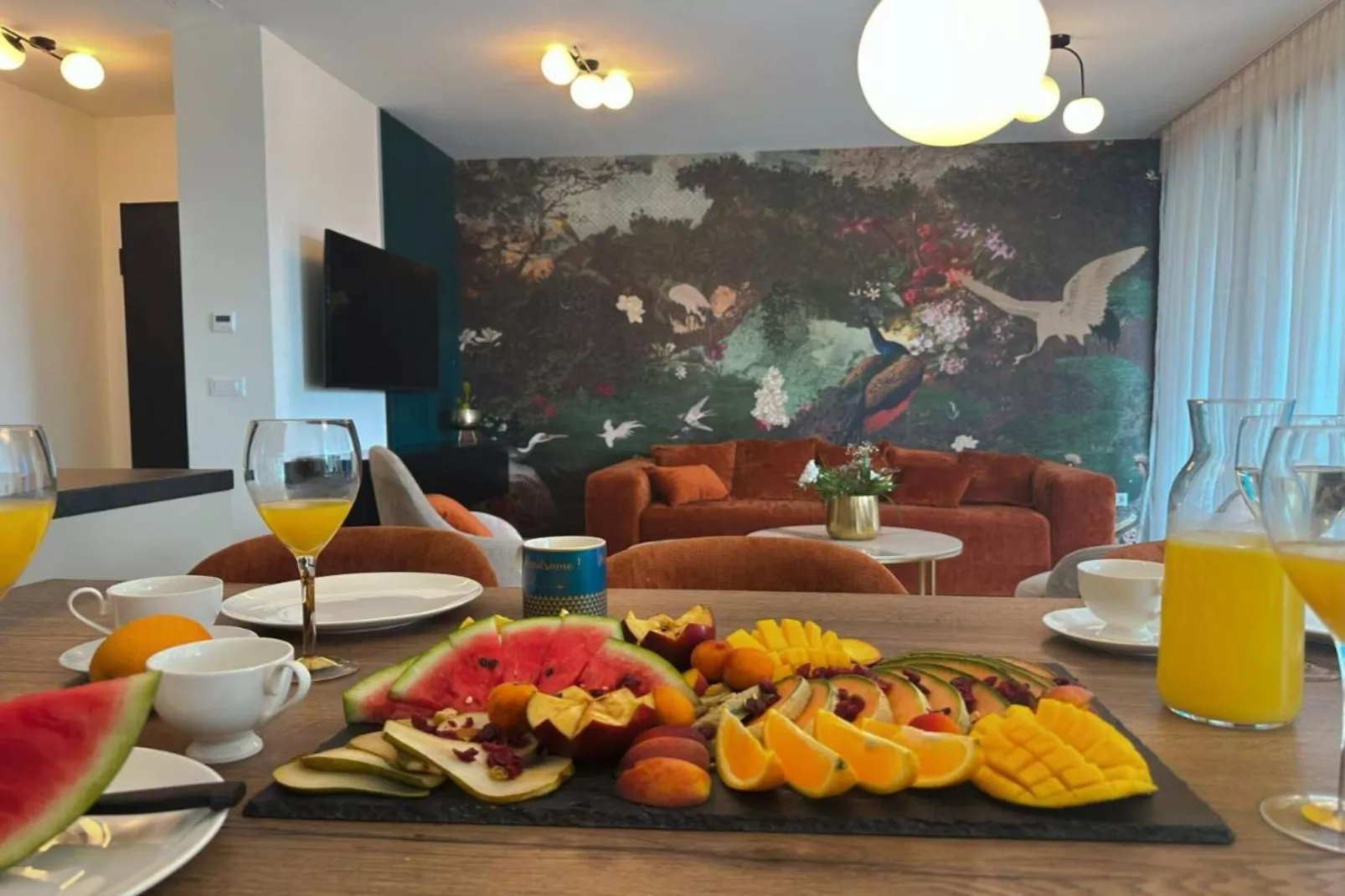 Leonarda Waterfront Residences-One-Bedroom Apartment With Terrace (The Adriatic One) -S1-Woonkamer