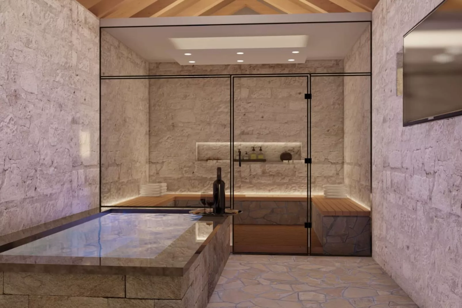 Villa Marina - Five Bedroom Villa With Pool-Badkamer