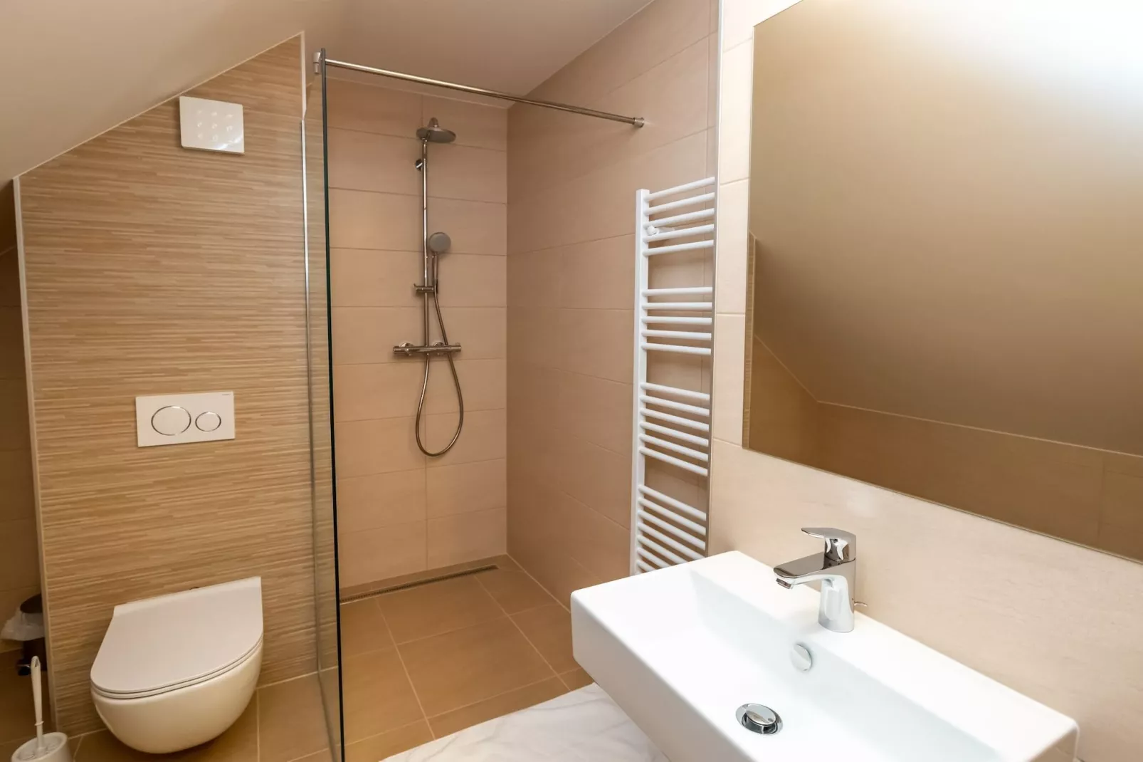 The Woodland Nook Apartments Bohinj - Comfort Two Bedroom Apartment with Balcony (owner F)-Badkamer