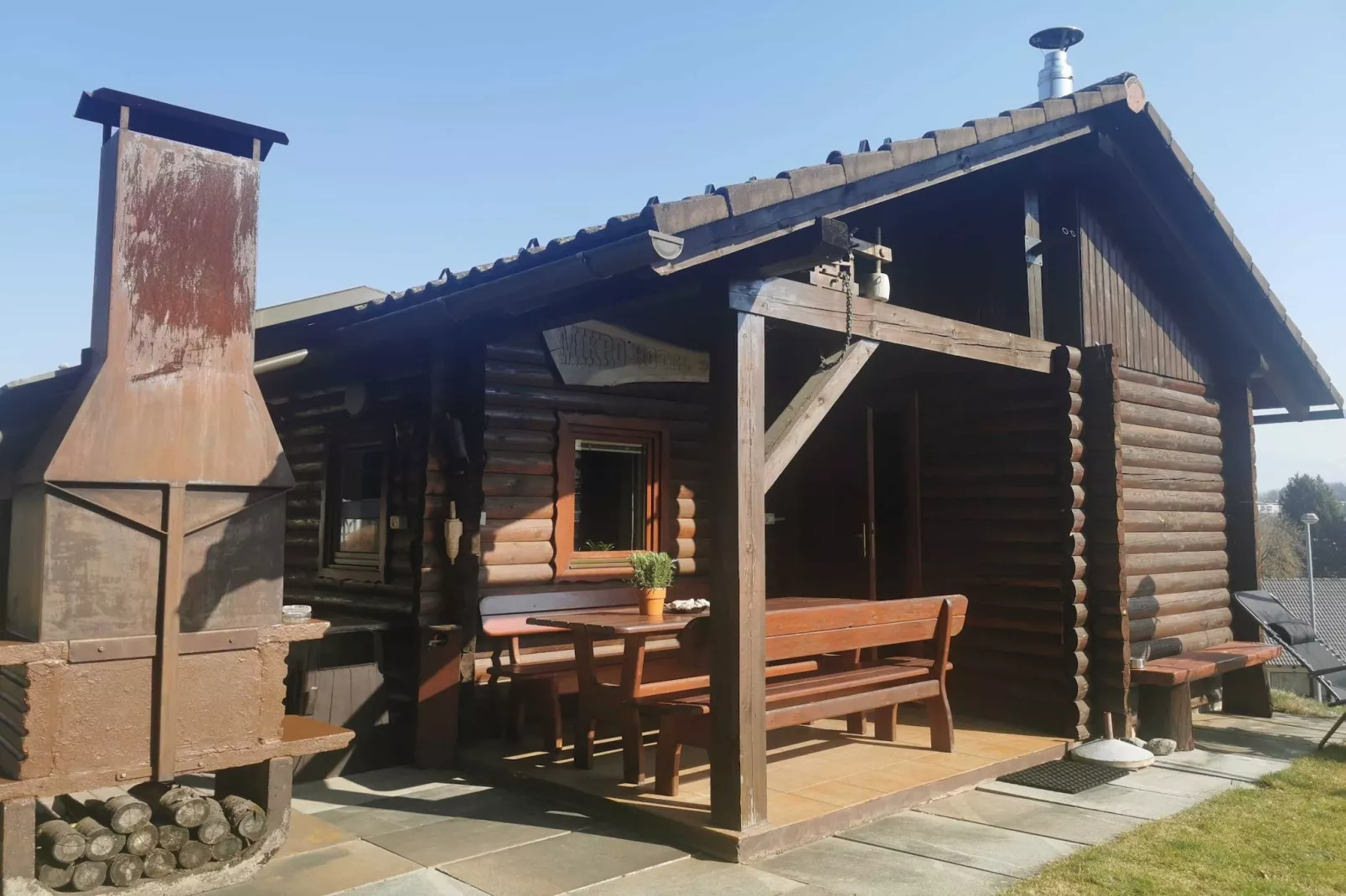 Mountain Vista Cottage with Private Sauna - One Bedroom Cottage-Buitenlucht