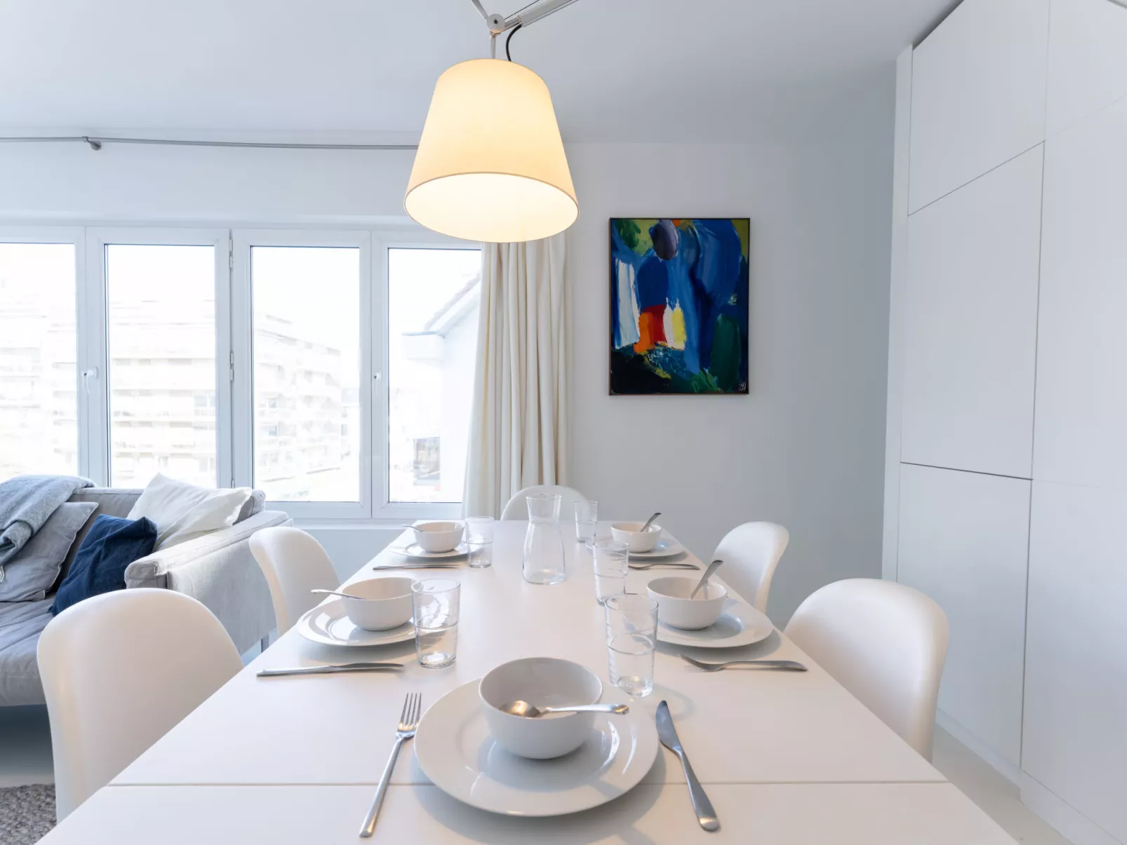 Blanc Rivage with garage-Binnen