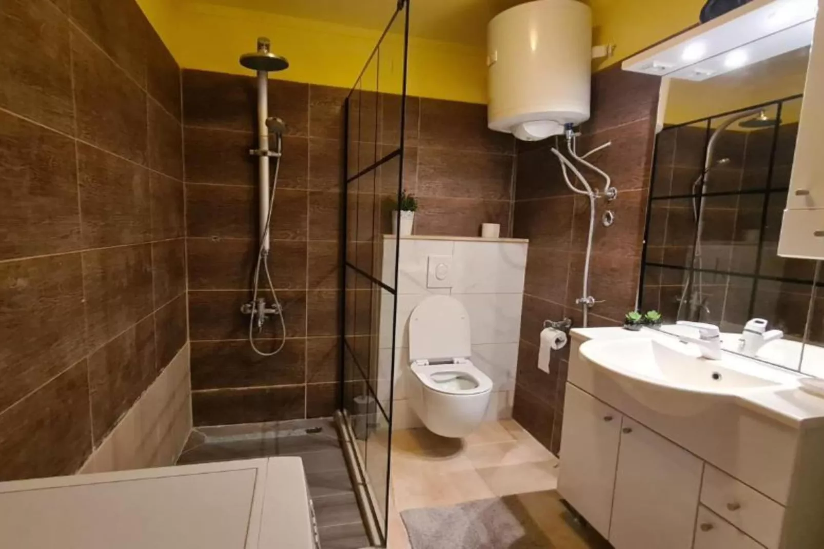 Apartment with Two Bathrooms-Badkamer