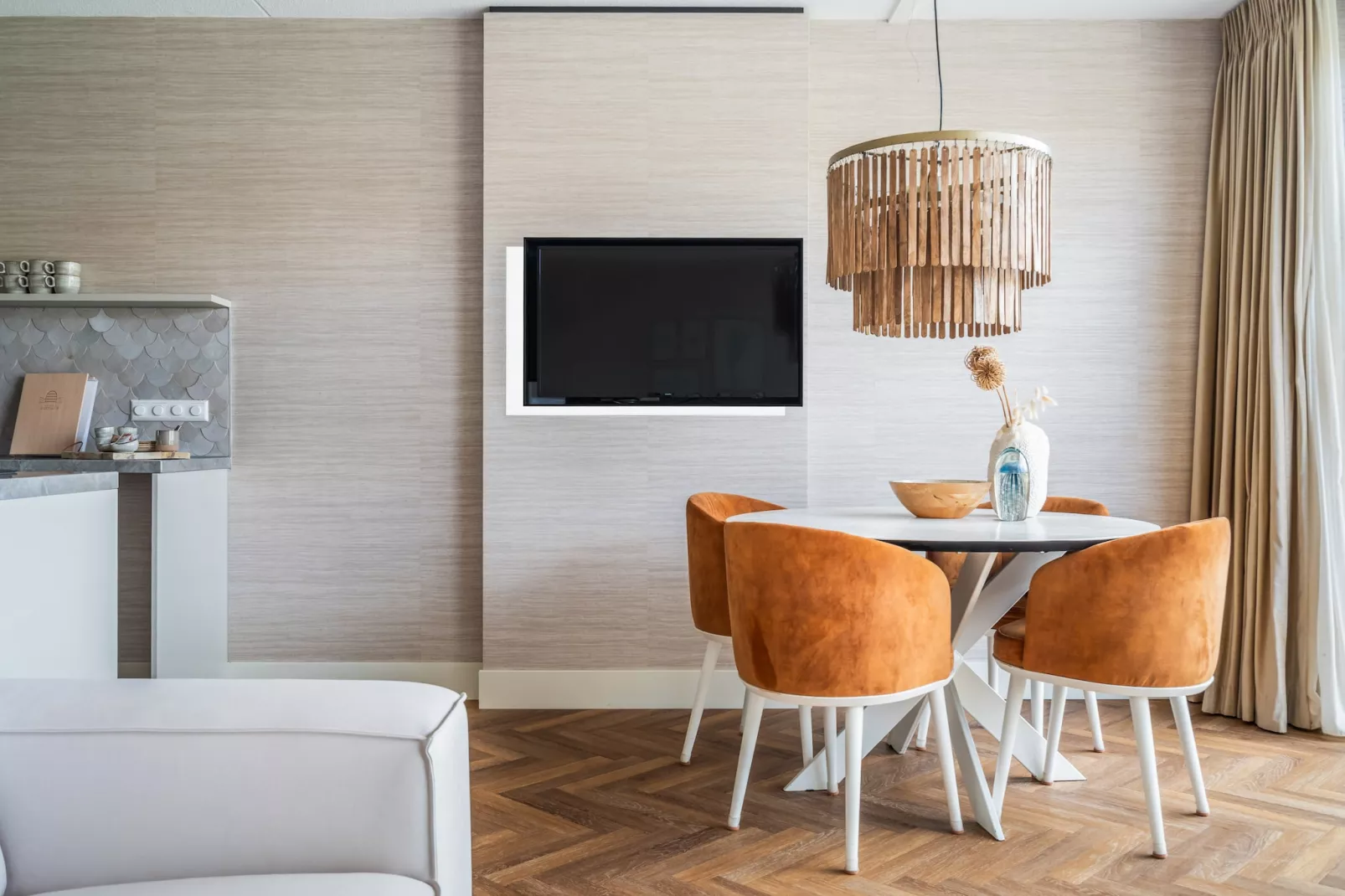 Apartment Zand | 4 Persons-Eetkamer