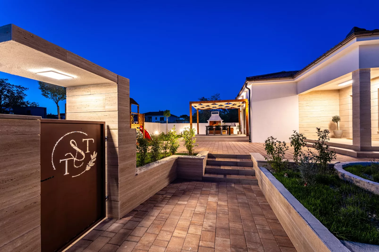 Luxury Villa T&T-Hal-ontvangst