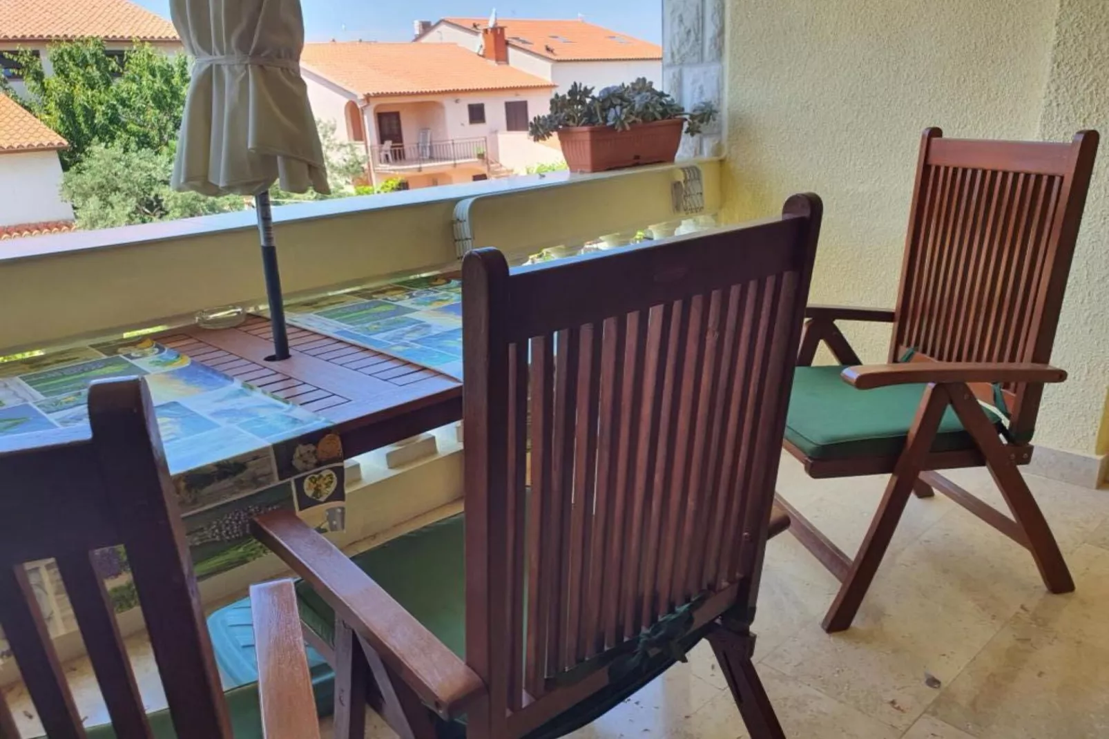 Apartments Nada - Studio Apartment (A3)-Terrasbalkon