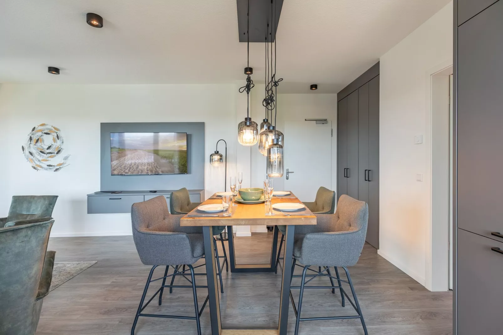 Wattblick de Luxe auf Nordstrand-Eetkamer