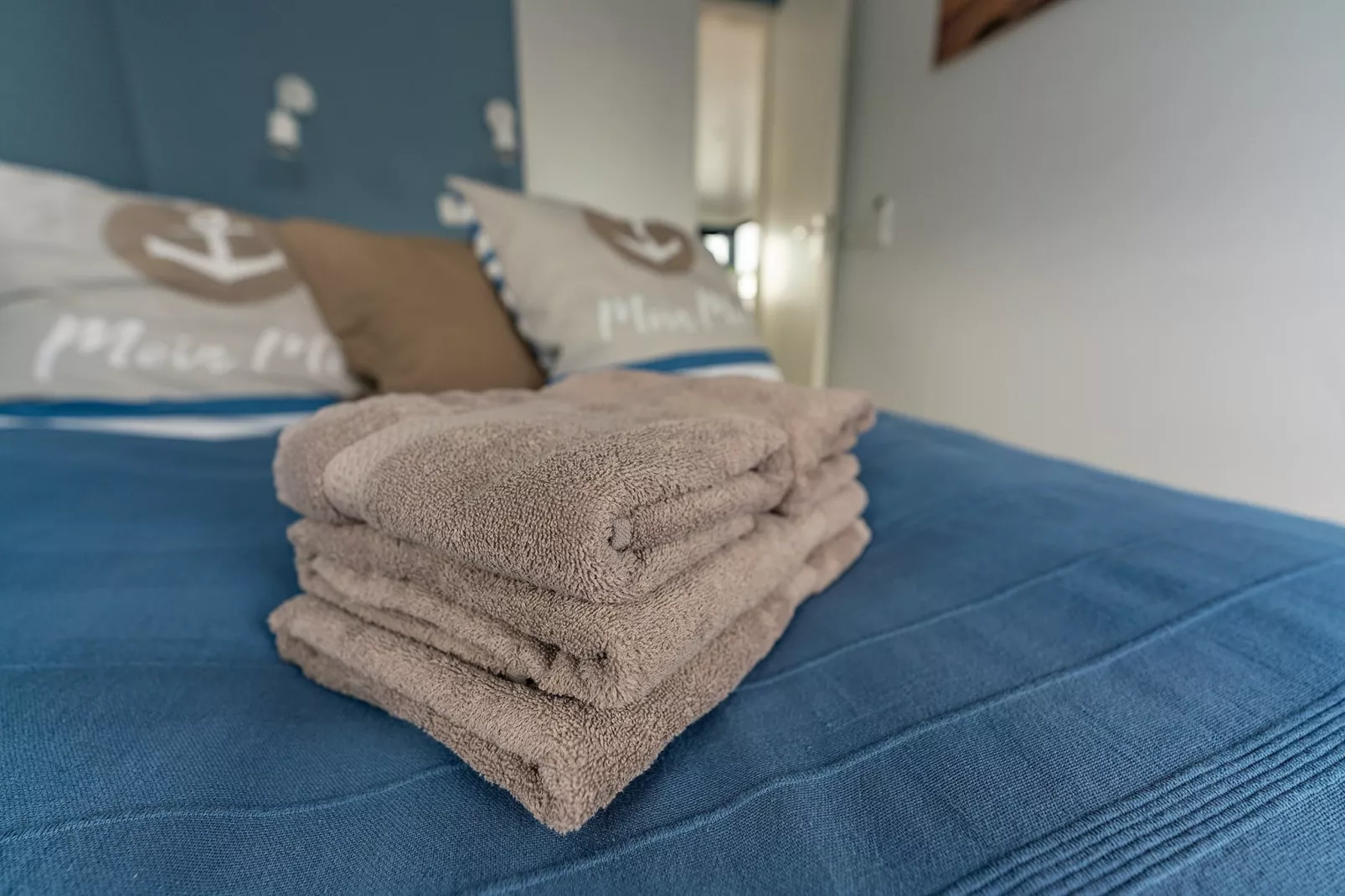 Hausboot in Zehdenick-Slaapkamer