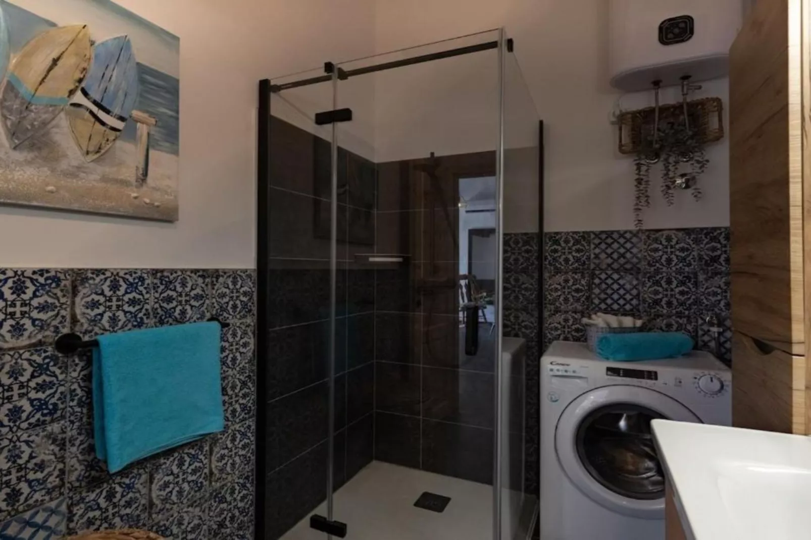 Apartment Sea&Sunset view - Two Bedroom Apartment  With Loggia And Sea View-Badkamer