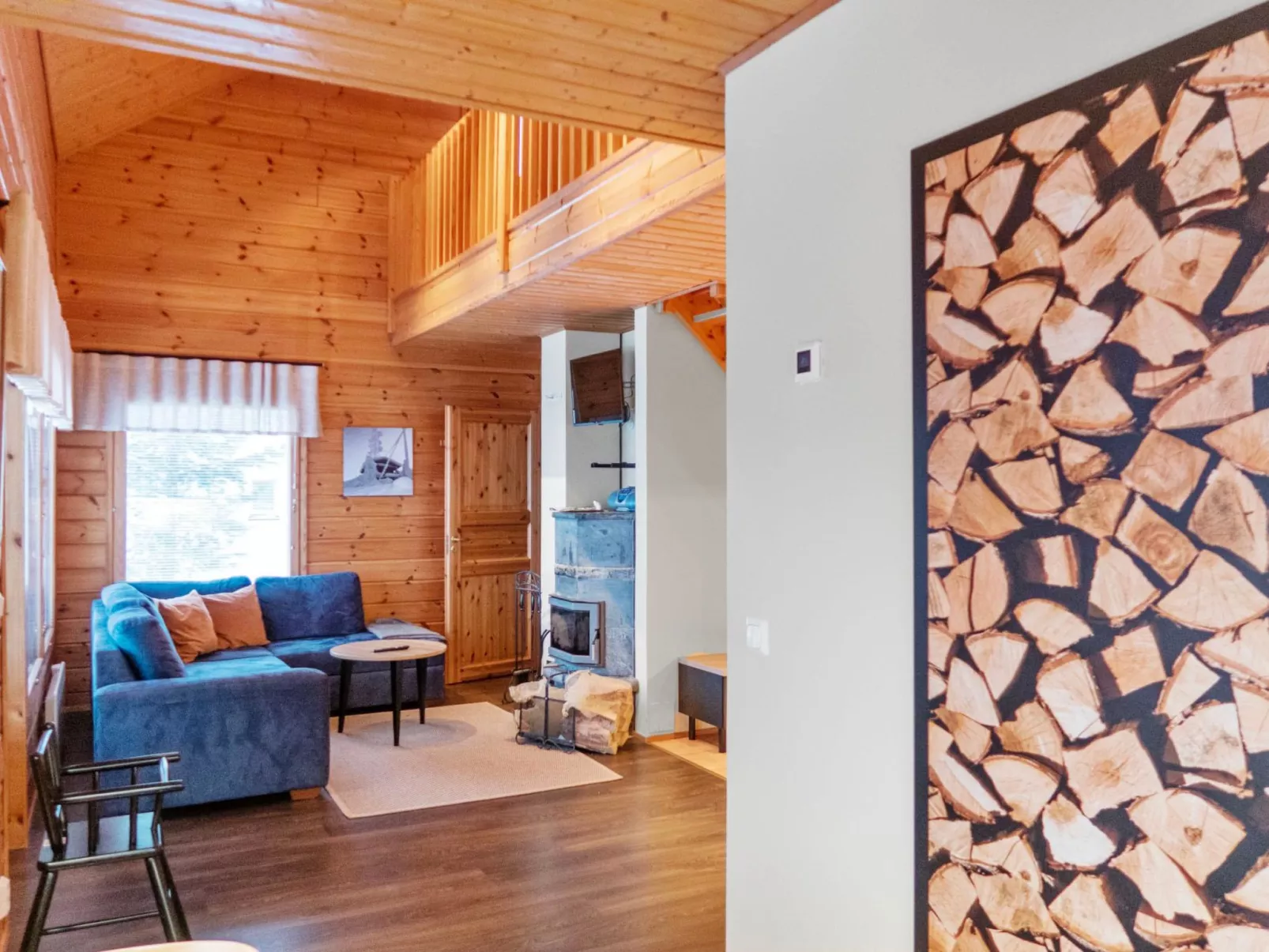 Vuokatti villas ilves-Binnen