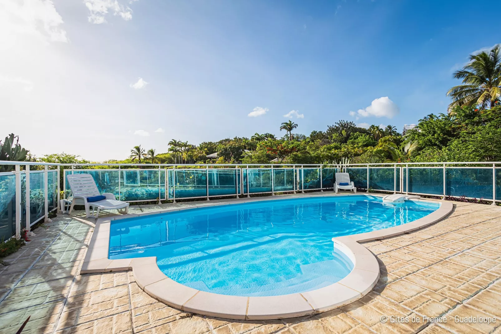 Complexe entier-Résidence-Villa-Salle de Bain amenagée-Vue mer-Zwembad