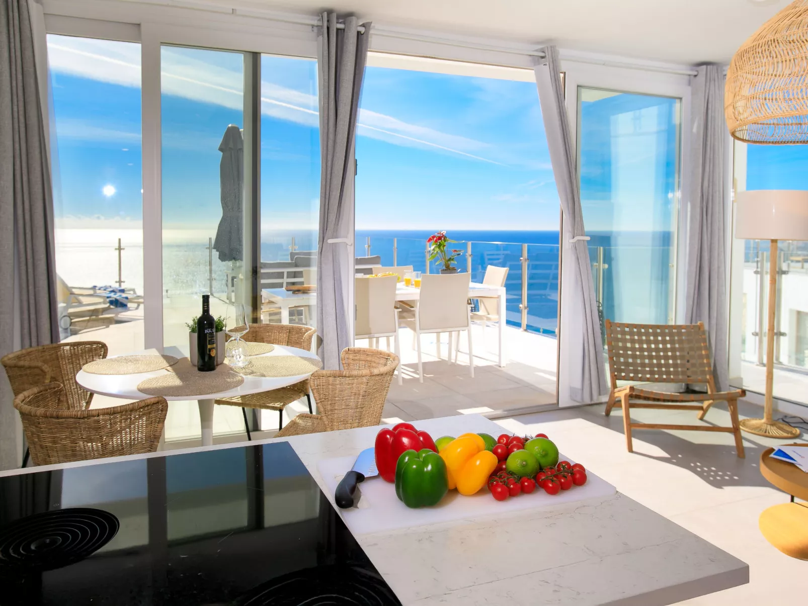 Ocean view sauna & Spa-Binnen