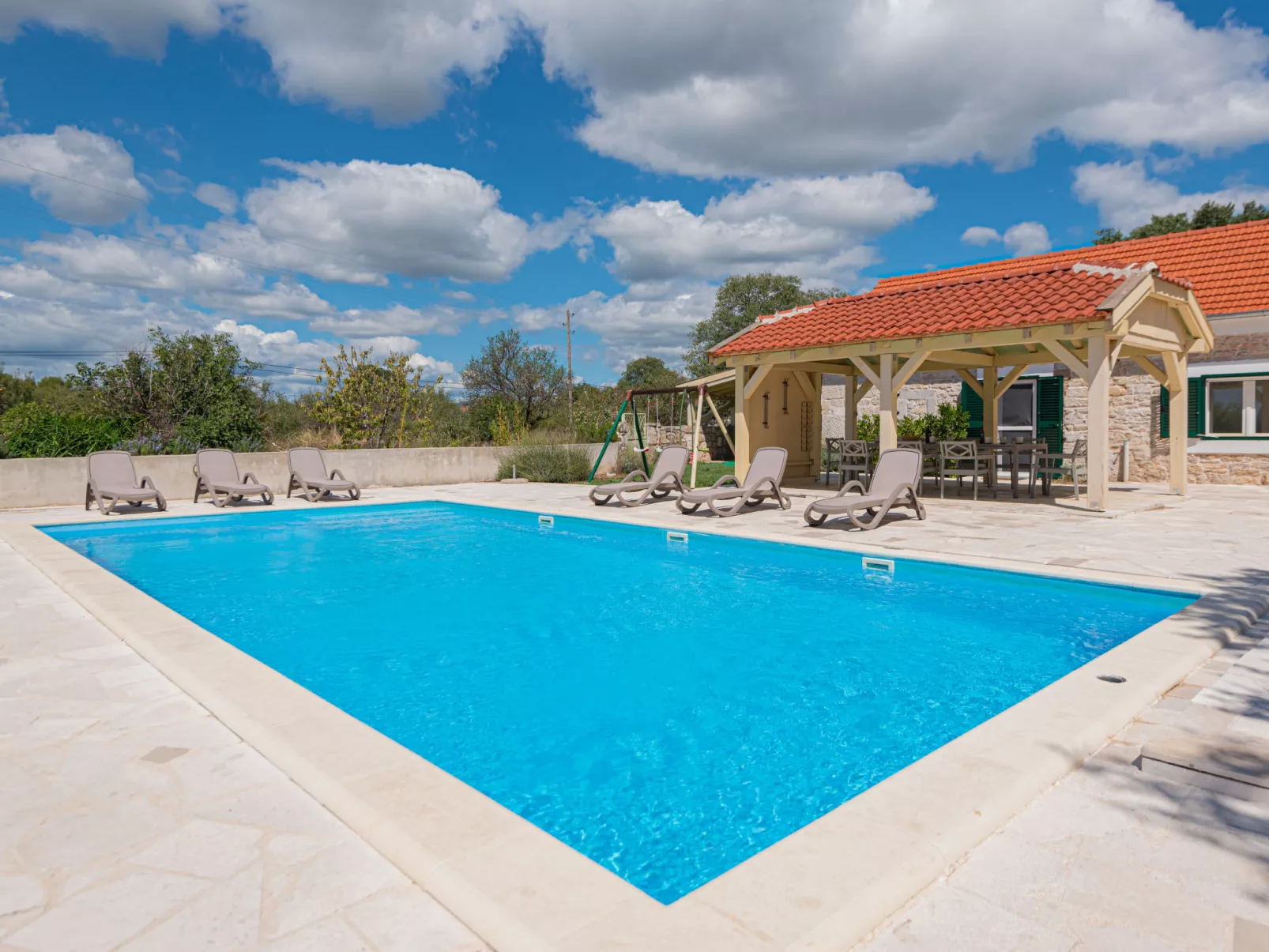 Rural Villa Olive Krka-Buiten