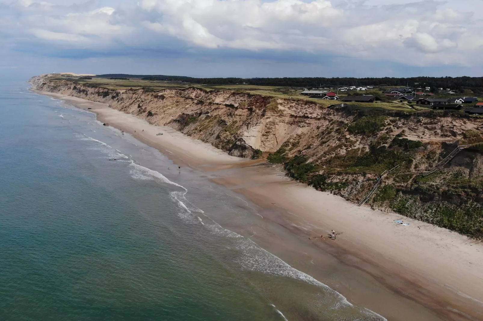 Rustig huisje toevluchtsoord in Lokken-By Traum-Waterzicht