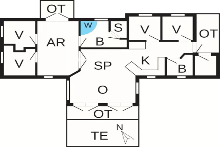 Gezinsplezier met bubbelbad -- By Traum Ferienwohnungen-Plattegrond