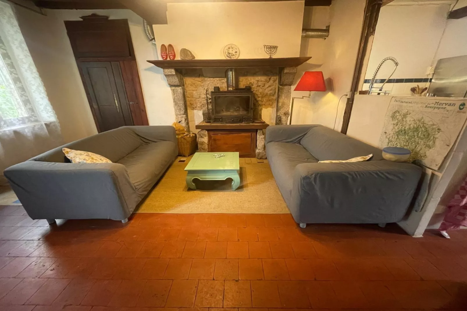 Maison de Vacances Gacogne-Woonkamer