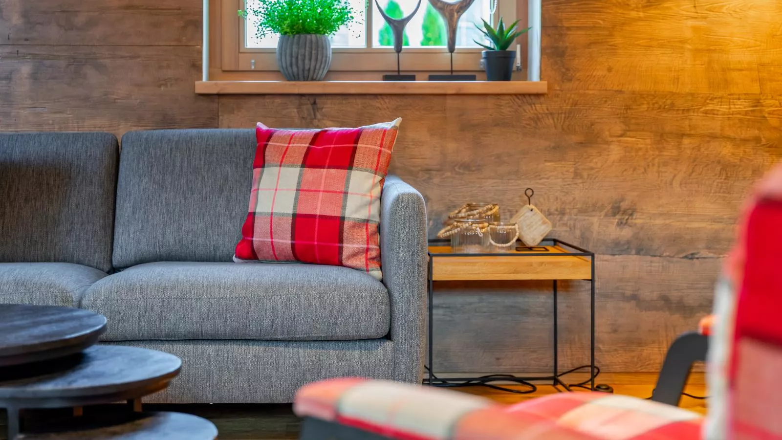 Im grünen Herzen-Woonkamer