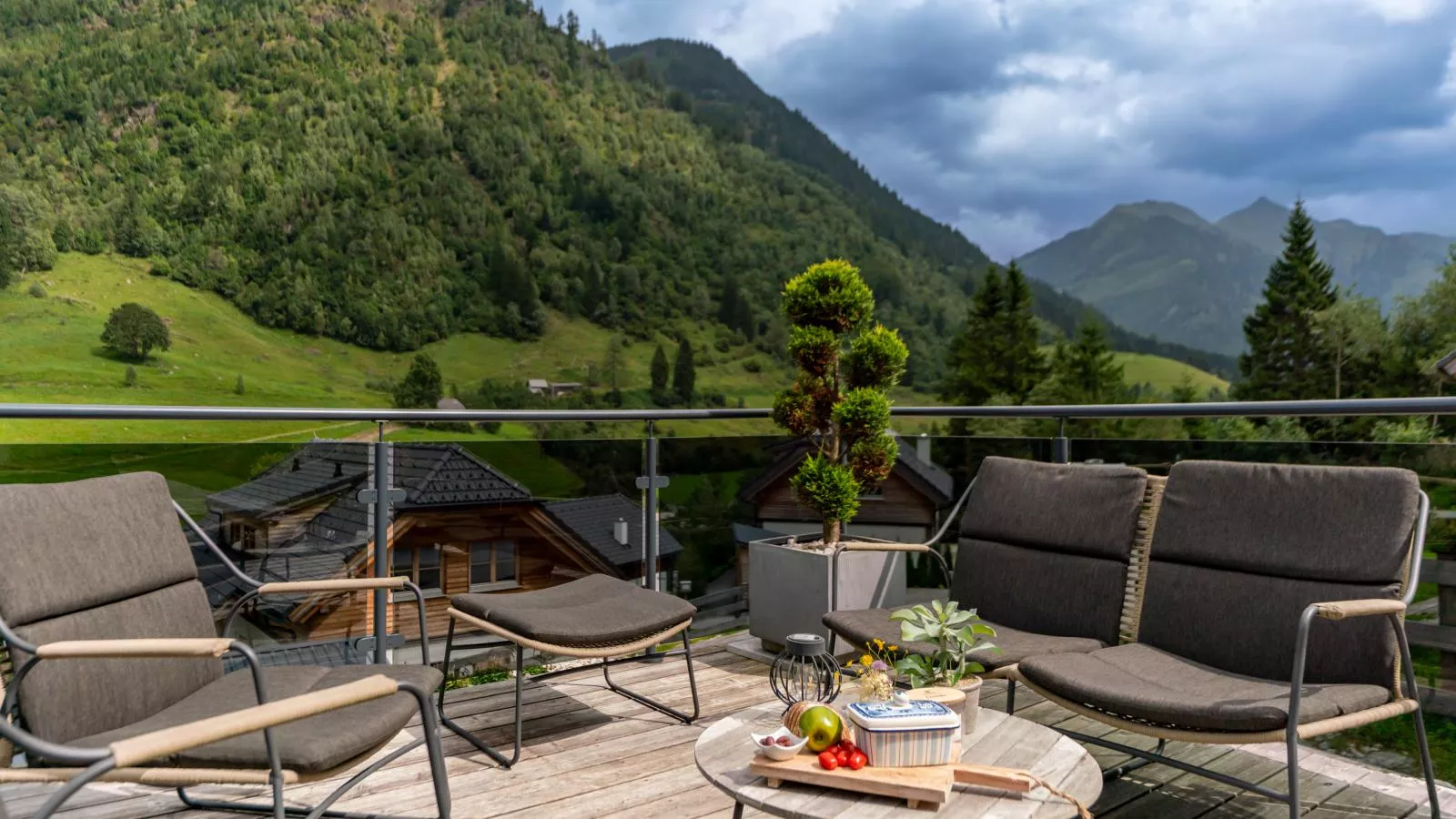 Chalet Hirschblick-Terrasbalkon