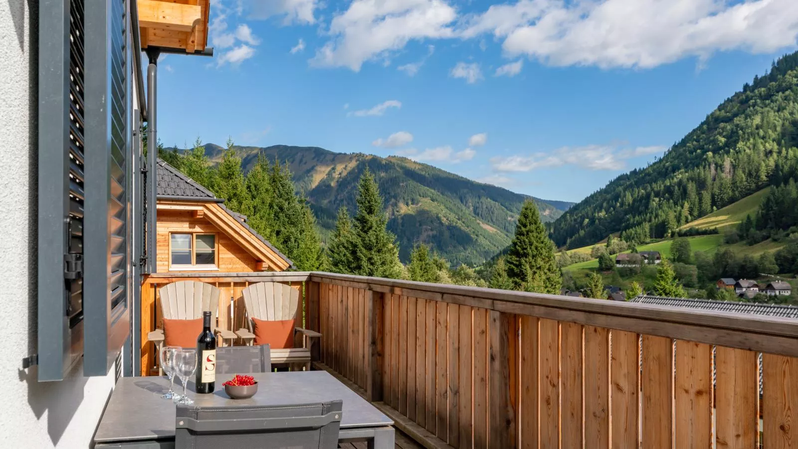 Edelweiss Lodge-Terrasbalkon