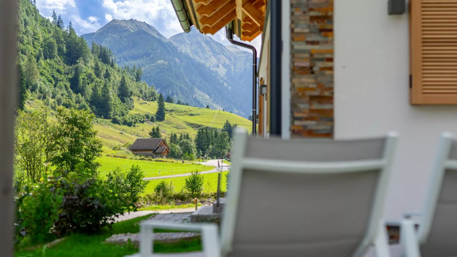 Chalet Amsel-Uitzicht zomer