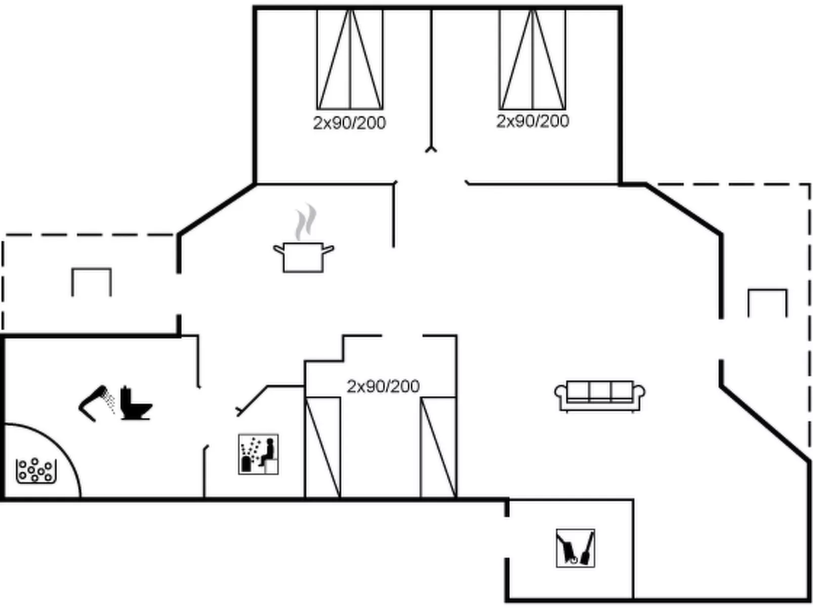 "Dory" - 1.0km from the sea-Binnen