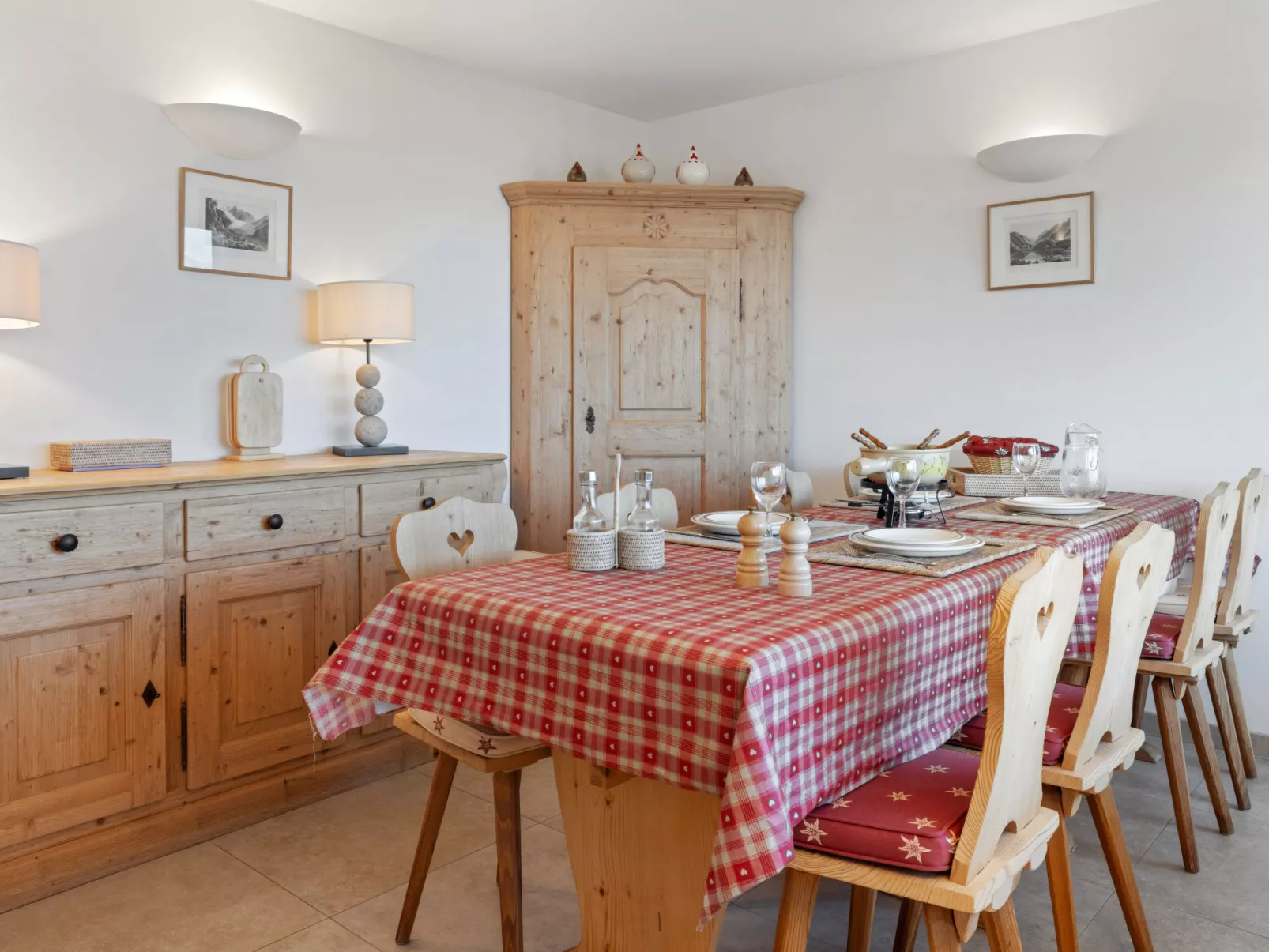 Les Aiguilles Vertes Rez inférieur-Binnen