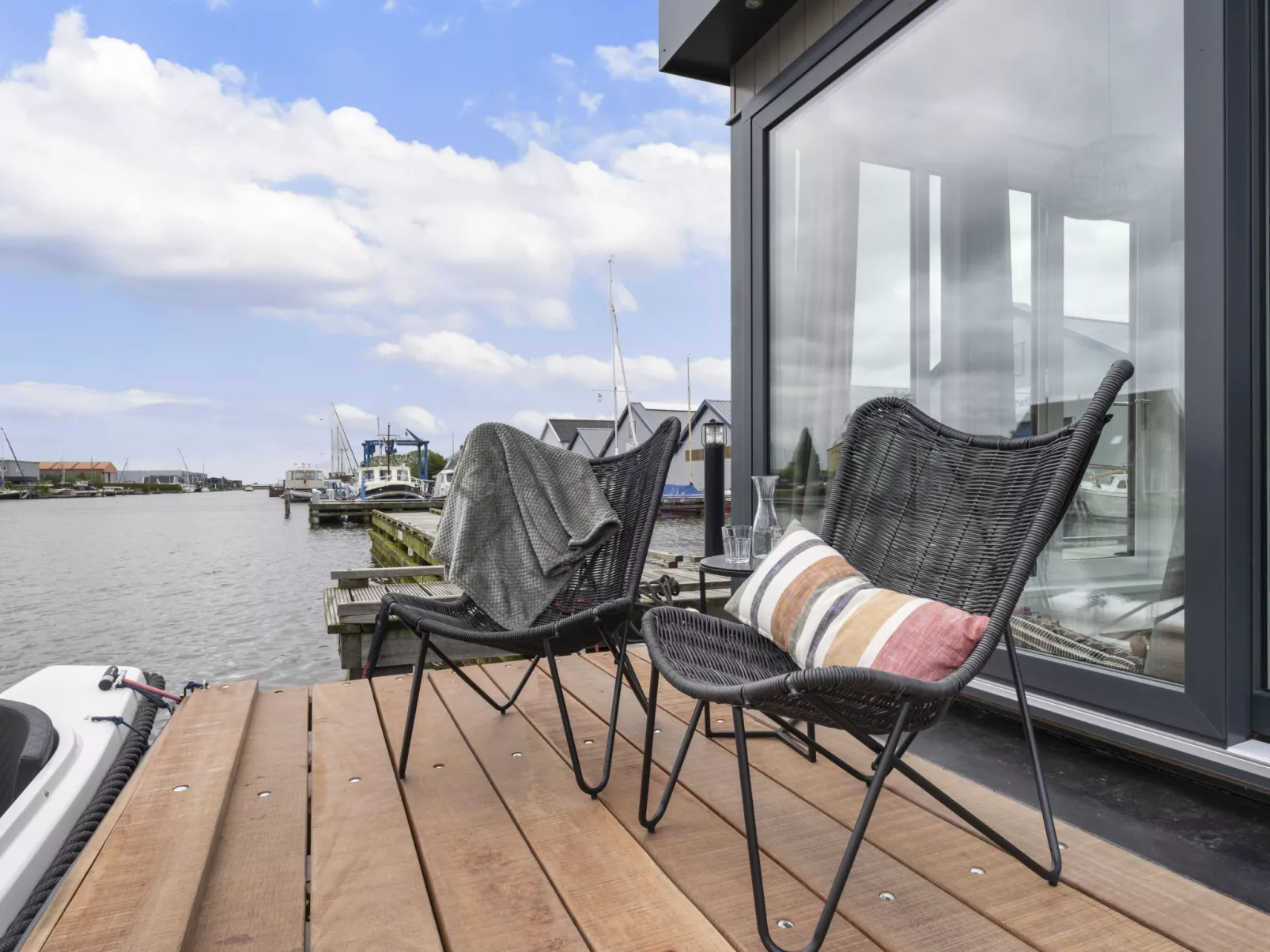 Harboursuite incl. boot-Buiten